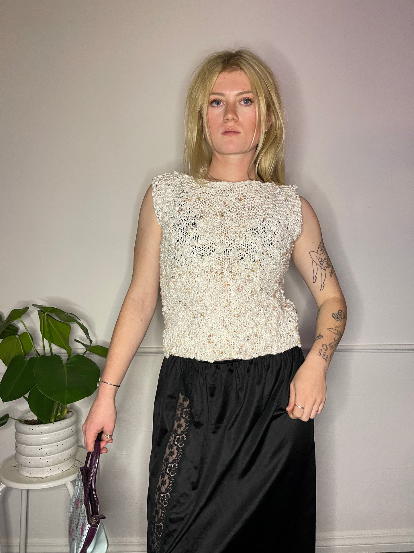 Hand Made Knitted Vest