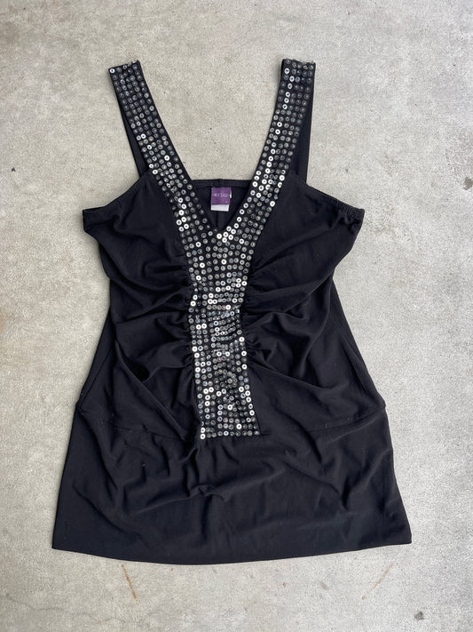 Y2K Sparkly Cami Top