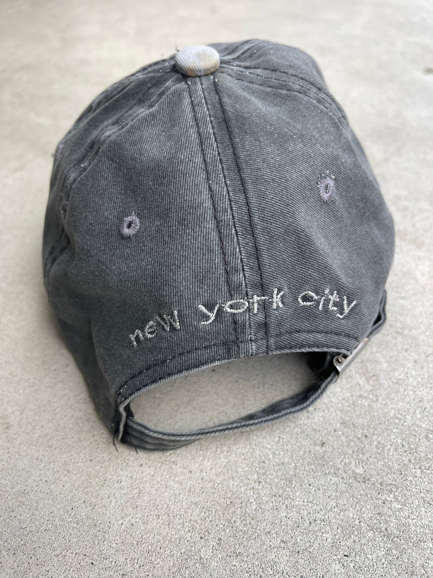 New York Embroidered Cap