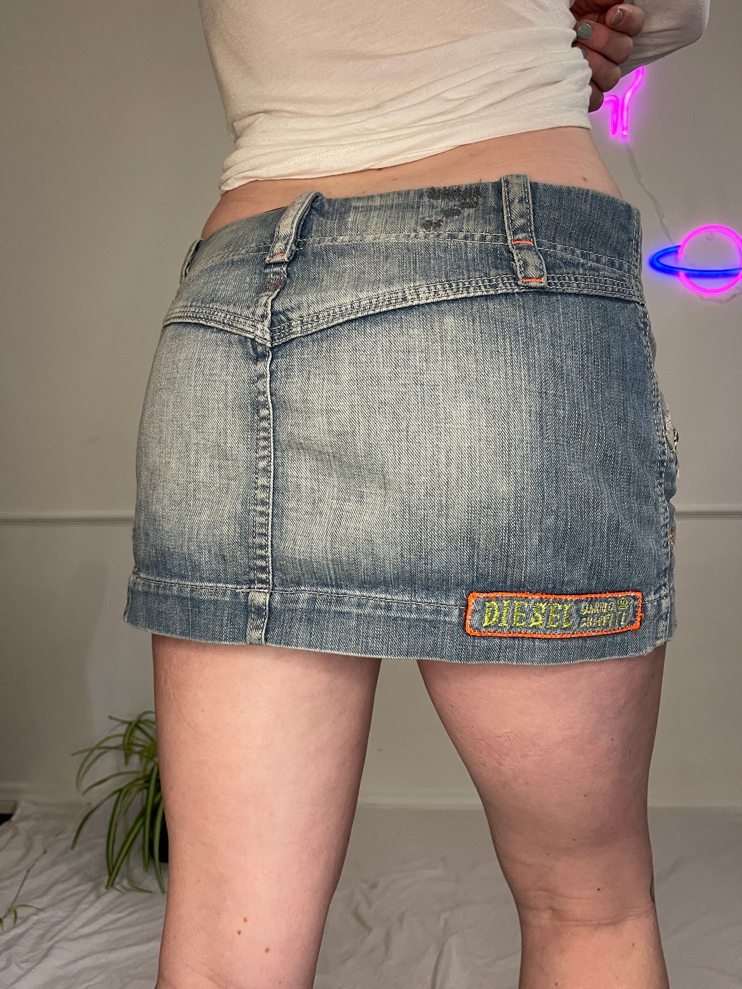 DIESEL Denim Mini Skirt