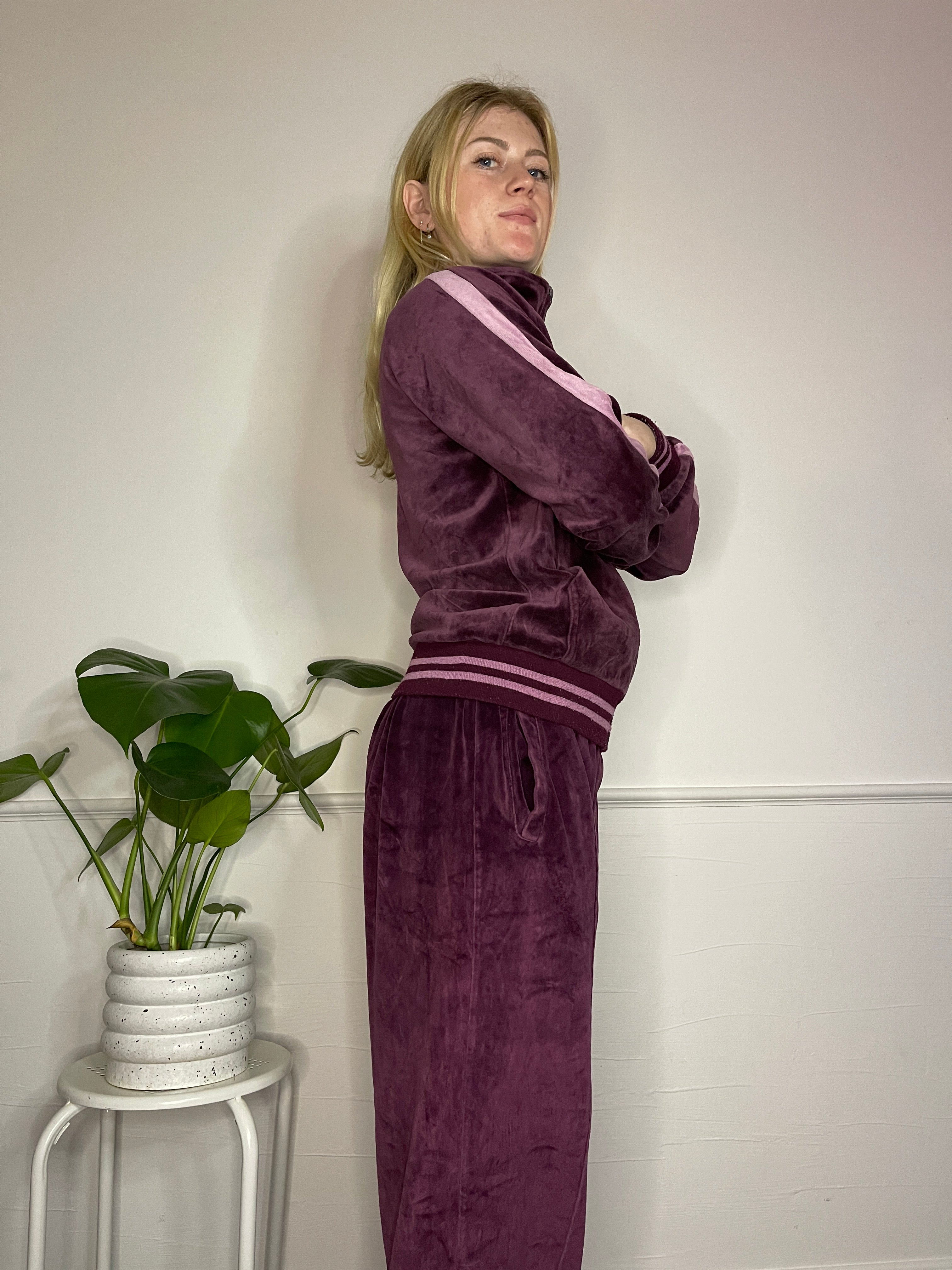 VINTAGE KAPPA ADIDAS Velour Tracksuit Spicy Corner Store